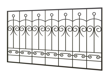 Решетка на лоджию или балкон №8