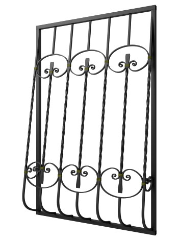 Кованая решетка №178