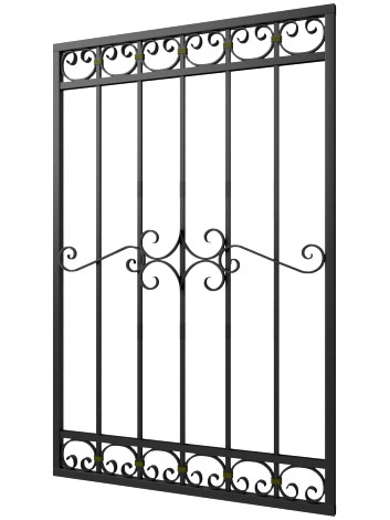 Кованая решетка №207