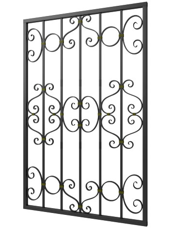 Кованая решетка №170