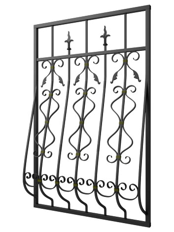 Кованая решетка №99