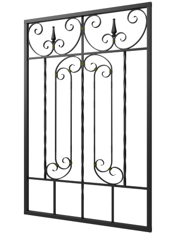 Кованая решетка №216