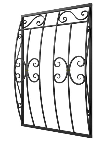 Кованая решетка №153