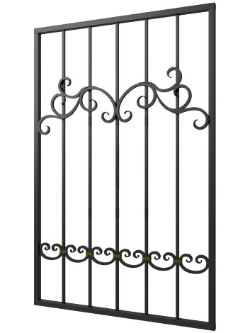 Кованая решетка №100