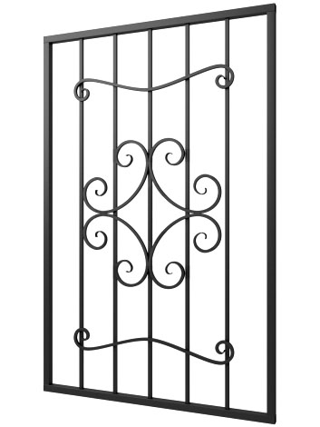 Кованая решетка №155