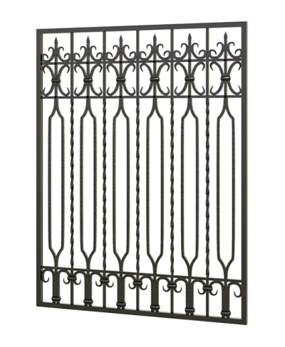 Кованая решетка №89