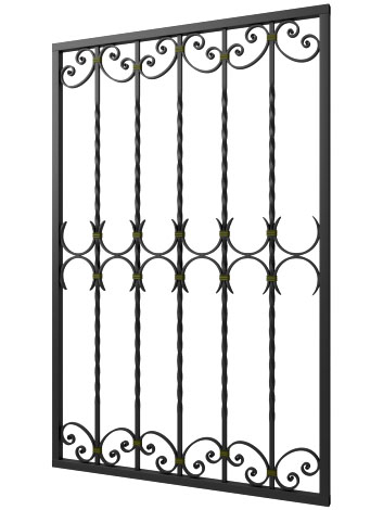Кованая решетка №265