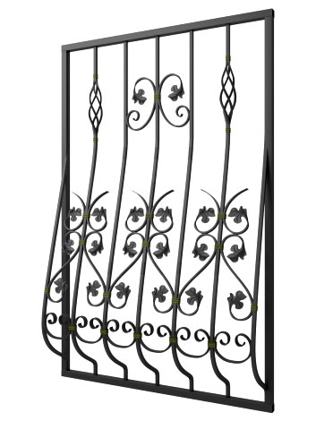 Кованая решетка №294