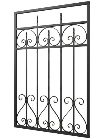 Кованая решетка №148