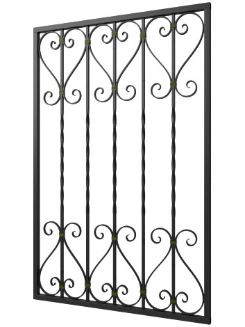 Кованая решетка №285