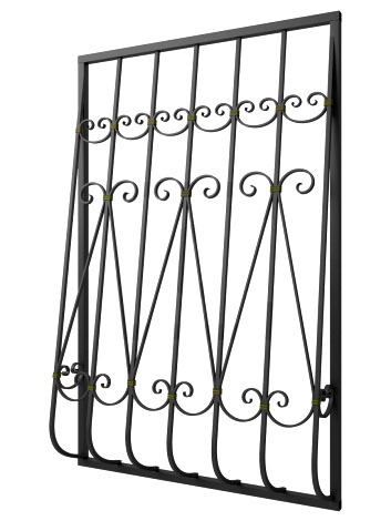 Кованая решетка №253