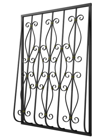 Кованая решетка №230
