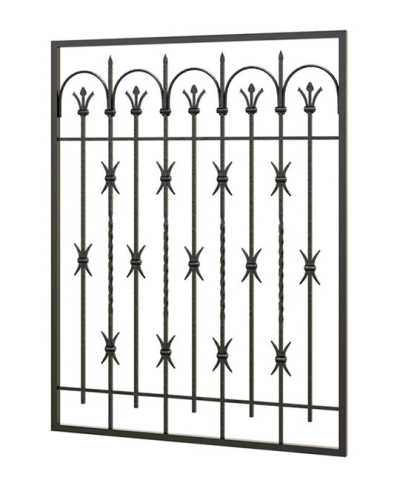 Кованая решетка №87