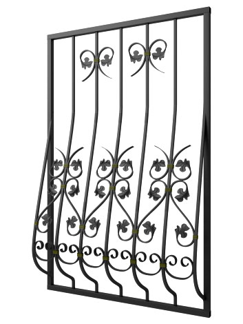 Кованая решетка №137