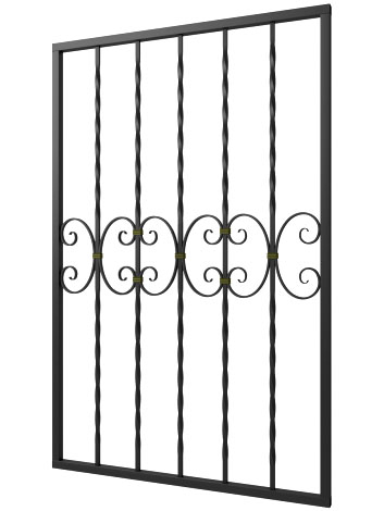 Кованая решетка №222