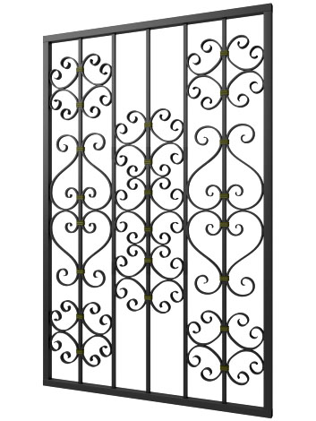 Кованая решетка №282