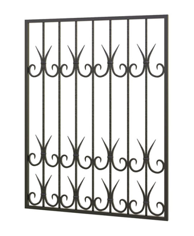 Кованая решетка №86