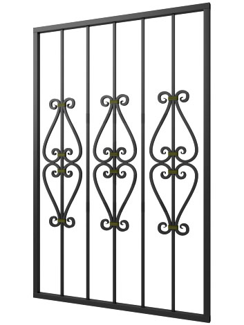 Кованая решетка №268