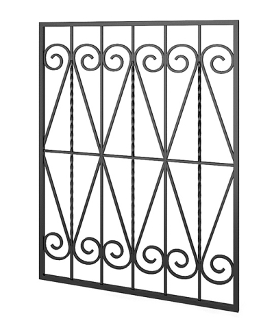 Сварная высокая решетка №30