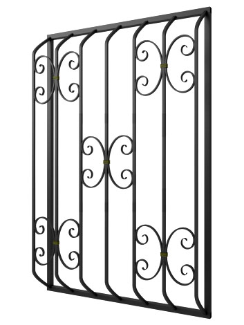 Кованая решетка №210