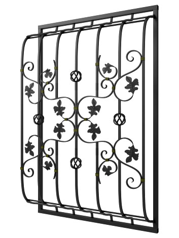 Кованая решетка №109