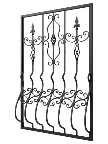 Кованая решетка №270