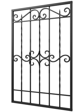 Кованая решетка №126