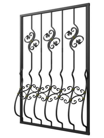 Кованая решетка №143