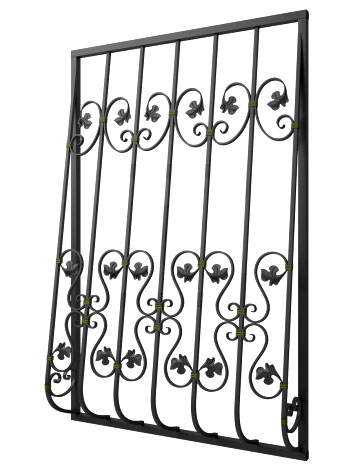 Кованая решетка №106