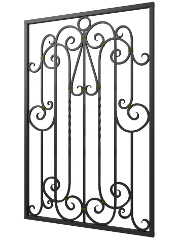 Кованая решетка №150