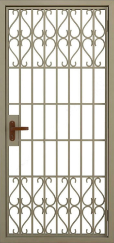 Решетчатая дверь №7