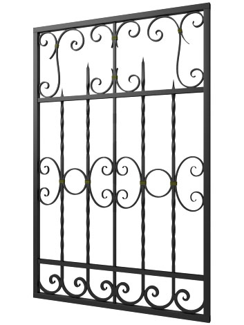 Кованая решетка №144