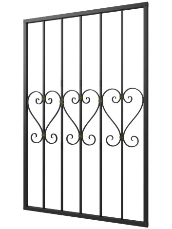 Кованая решетка №280