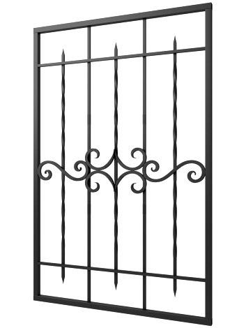 Кованая решетка №307