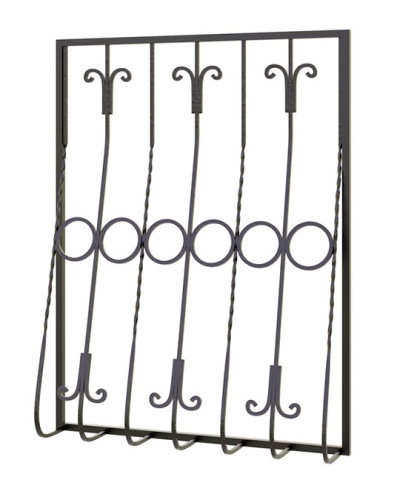 Кованая решетка №13