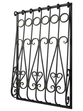 Кованая решетка №238