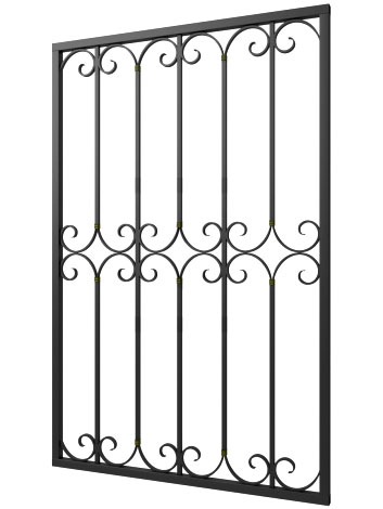 Кованая решетка №213