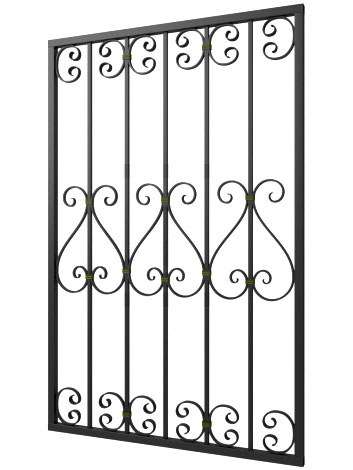 Кованая решетка №248