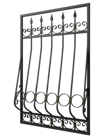 Кованая решетка №119