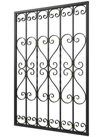 Кованая решетка №262