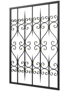 Кованая решетка №297