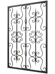 Кованая решетка №293