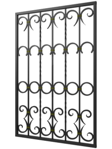 Кованая решетка №263