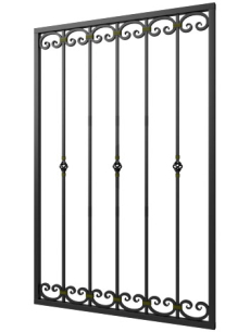 Кованая решетка №196