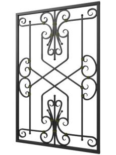 Кованая решетка №310