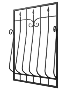 Кованая решетка №267