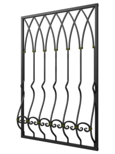 Кованая решетка №269