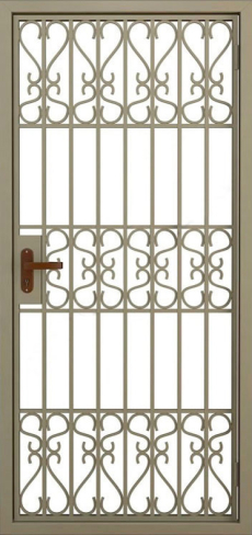 Решетчатая дверь №8