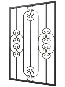Кованая решетка №272