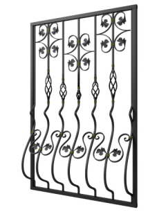 Кованая решетка №130